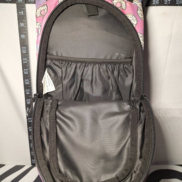 Vibedration Hydration Backpack w/o bladder - purple pink donuts - Used main image 3